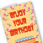 Personalized birthday card by omniverz.com